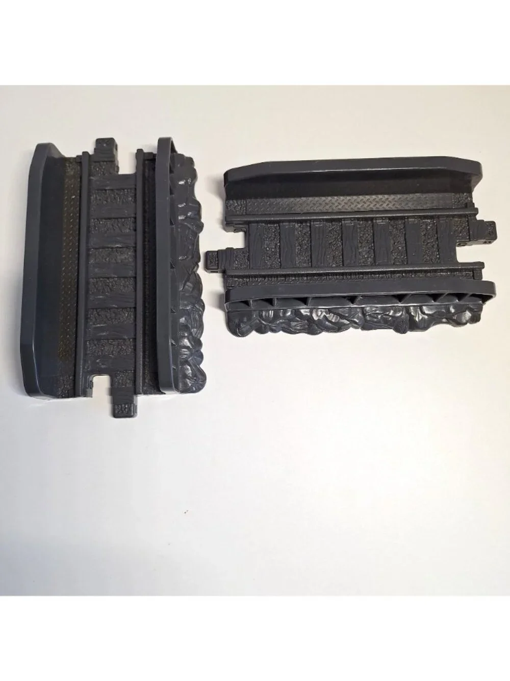 GeoTrax Railroad Trestle Gray Train Track Lot Mattel 2003